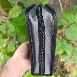 Carry case side zipper view