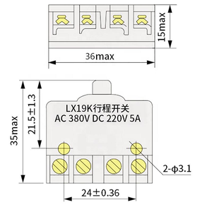 LX19K Limit Micro Push Button Switch