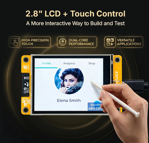 ESP32-C5 2.8 inch TFT LCD Touchscreen with touch control