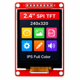 2.4 Inch SPI TFT LCD ILI9341 Display Module - Front View