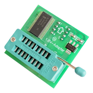 1.8V adapter with SOP8 DIP8 ZIF socket for W25 and MX25 SPI flash memory