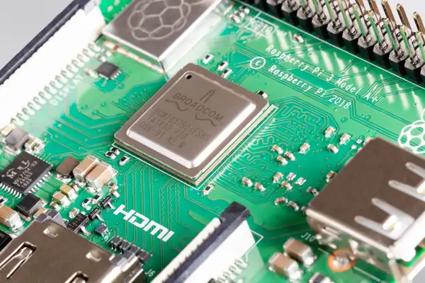Raspberry Pi 3 Model A+ close-up