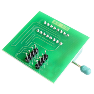 Rear pin view of 1.8V SOP8 DIP8 SPI flash memory adapter