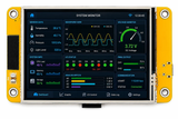 ESP32 2.8 Inch Capacitive Touch Display - System Monitor UI