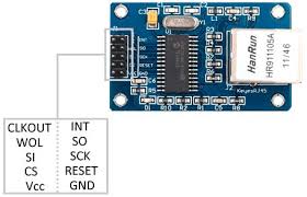 ENC28J60 - Ethernet LAN Network Module