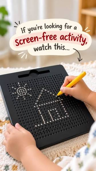 DIY Kids Magnetic Drawing Board Set