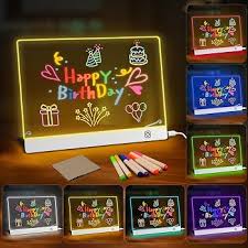 DIY KIT LED Writing & Message Board  30 × 20 cm
