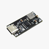 IP2312 Type C USB C Input High Current 3A 5V To 4.2V 4.35V Polymer Ternary Lithium Battery Fast Charging Board Type C USB C Input High Current 3A 5V - a small black rectangular circuit board featuring a USB-C input port, an inductor labeled 2R2, and B+/B- connection pads.