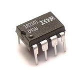 IR2101 High And Low Side Driver IC - an 8-pin black integrated circuit chip with silver metal legs, shown from an angled top-down perspective.