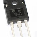 Irf 20N60 600V N-channel Power MOSFET ( Used ) - a black three-pin electronic component with the text "YR 6U 53 20N60" printed on its face.