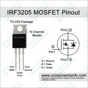 Original Irf3205 n Channel Power Mosfet