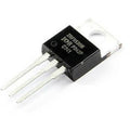 IRF9530N P Channel MOSFET Orignal ( Used ) - a black, three-pin electronic component with a metal mounting tab, shown in a close-up against a white background.