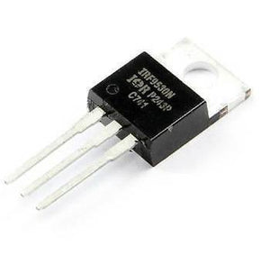 IRF9530N P Channel MOSFET Orignal ( Used ) - a black, three-pin electronic component with a metal mounting tab, shown in a close-up against a white background.