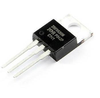 IRF9530N P Channel MOSFET Orignal ( Used ) - a black, three-pin electronic component with a metal mounting tab, shown in a close-up against a white background.