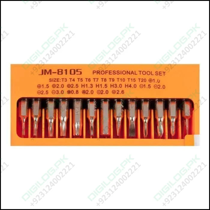 Jakemy Jm-8105 27 In 1 Screwdriver Kit