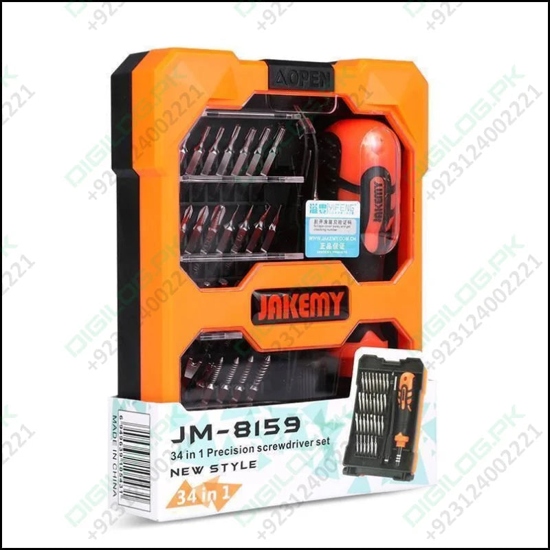 Jakemy Jm - 8159 34 In 1 Screwdriver Ratchet Hand - tools