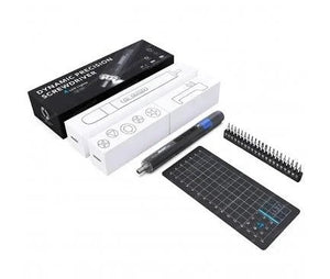 Jakemy JM-Y04 Precision Electronic Screwdriver Set 25 In 1 - a bit holder with 24 bits, a magnetic mat, and packaging boxes.