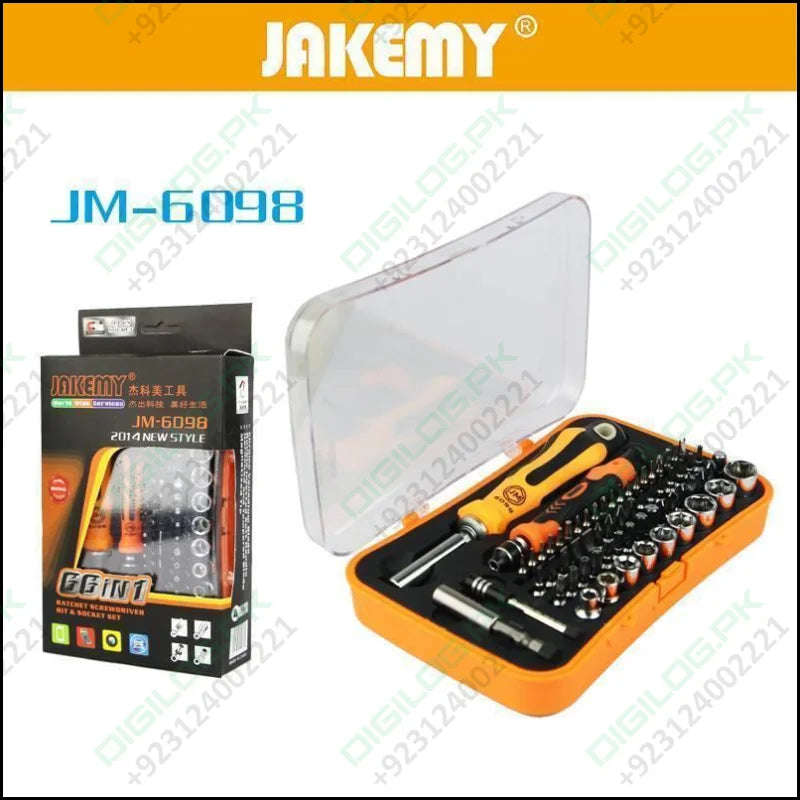 Jakemy Jm6098 Jm 6098 66 In 1 Professional Screwdriver