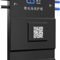 Jk Smart BMS Jk BMS 100A Active Balance JK-BD6A20S10P/12P, 8s 24V 20S Smart BMS 100amp 100Ah For Lithium Battery Protection Module - a black rectangular lithium battery protection module featuring a QR code, P- and B- terminals, and a label with temperature and B1-B24 ports.