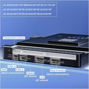 JK Smart BMS JK BMS 100A Active Balance JK-BD6A20S10P/12P 8s 24V 20s Smart BMS 100AMP 100AH for Lithium Battery