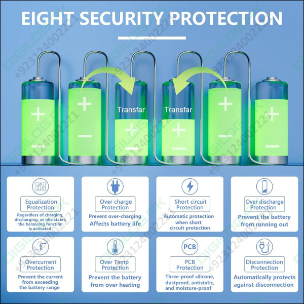 JKBMS Smart BMS 4S-8S 200A 1A Active Balance Build-in Bluetooth with RS485 PCB Battery Protection Board for LiFePO4