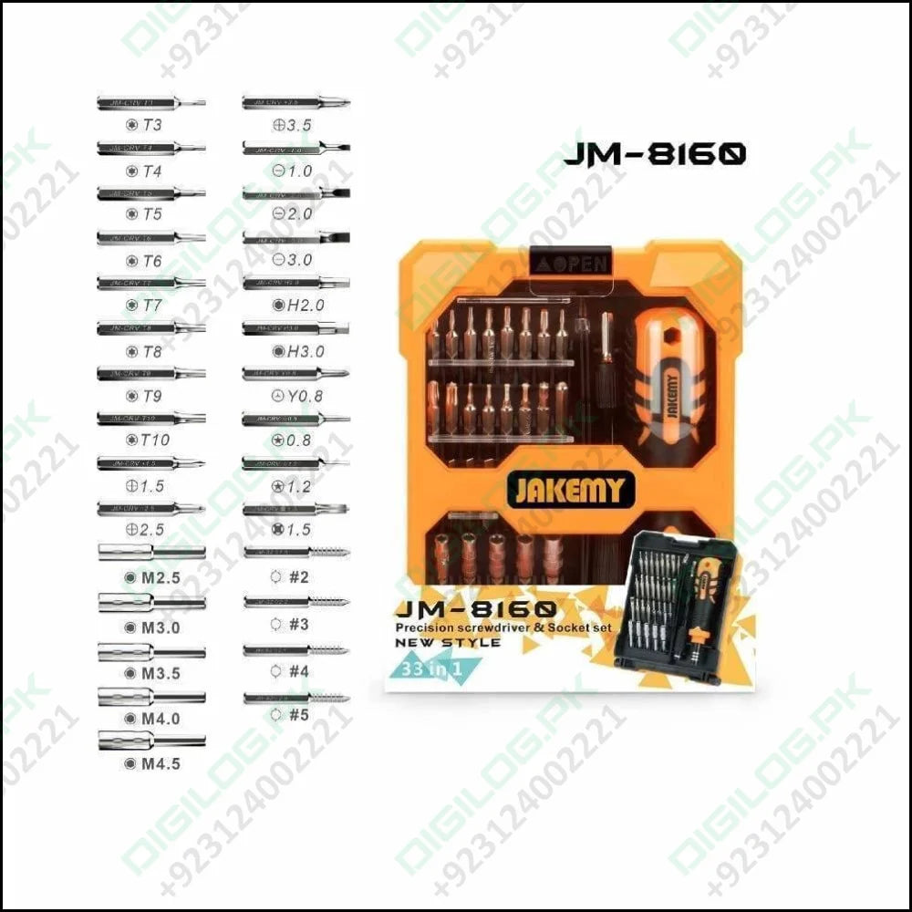 Jm8160 Jakemy 33 In 1 Multifunctional Diy Screwdriver Set