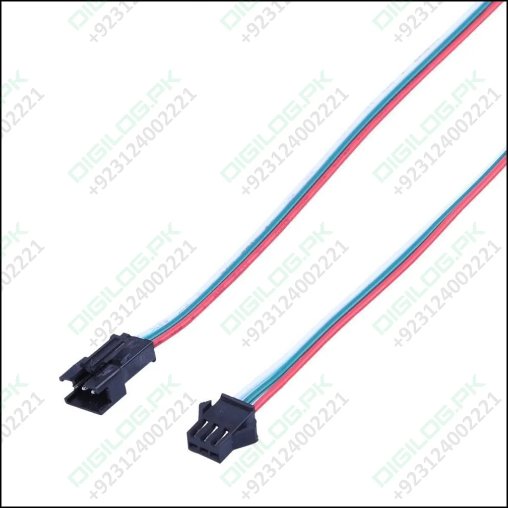 Jst Sm 3 Pins Plug Male And Female Wire Connector