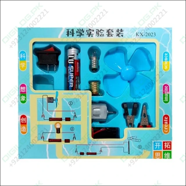 k136 Discover the Magic of Electricity: DIY Kids Science Circuit Kits