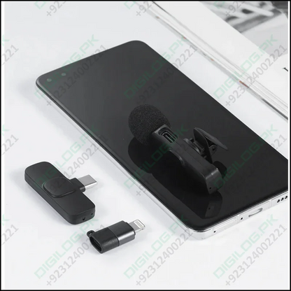 K9 Wireless Microphone For Mobile Type-c & Lightning