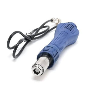 Kada 2018D+ SMD BGA Rework Station Hot Air Gun Soldering Iron 2 In 1 Welding Station - with a metal nozzle, black power cable, and a circular connector.