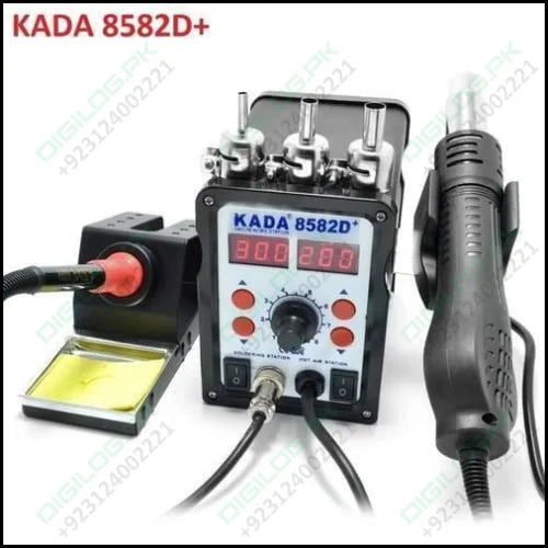 Kada 8582d + Digital Smd Rework Station Heat Gun Hot Air