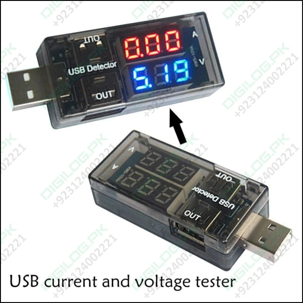 Keweisi Usb Current Voltage Meter Battery Tester