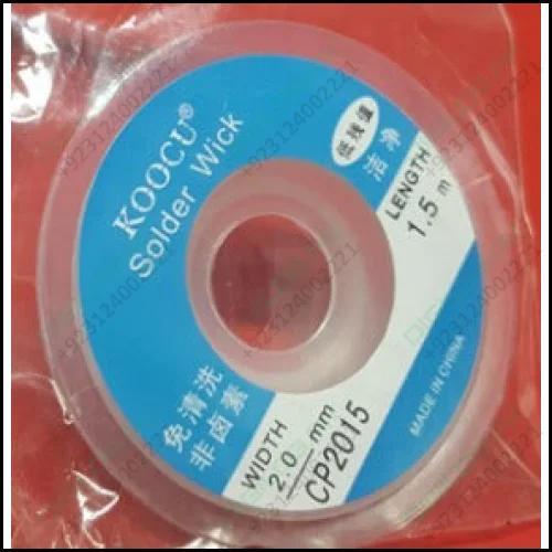 KOOCH CP-2015 2.0mm 1.5m Solder Wick Desoldering Wire