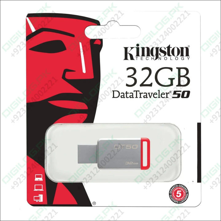 Kingston 32gb Usb 2.0 Flash Drive In Pakistan