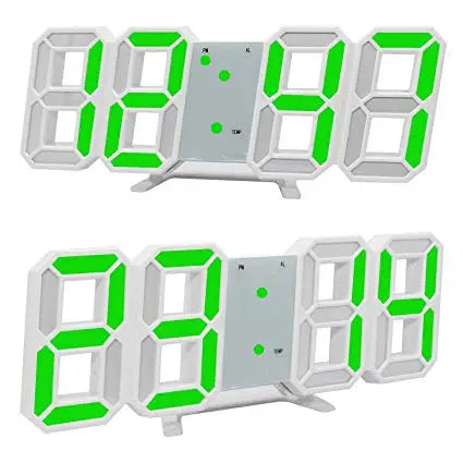 Stylish & Unique Electronic Desk Clock Vst-883-green