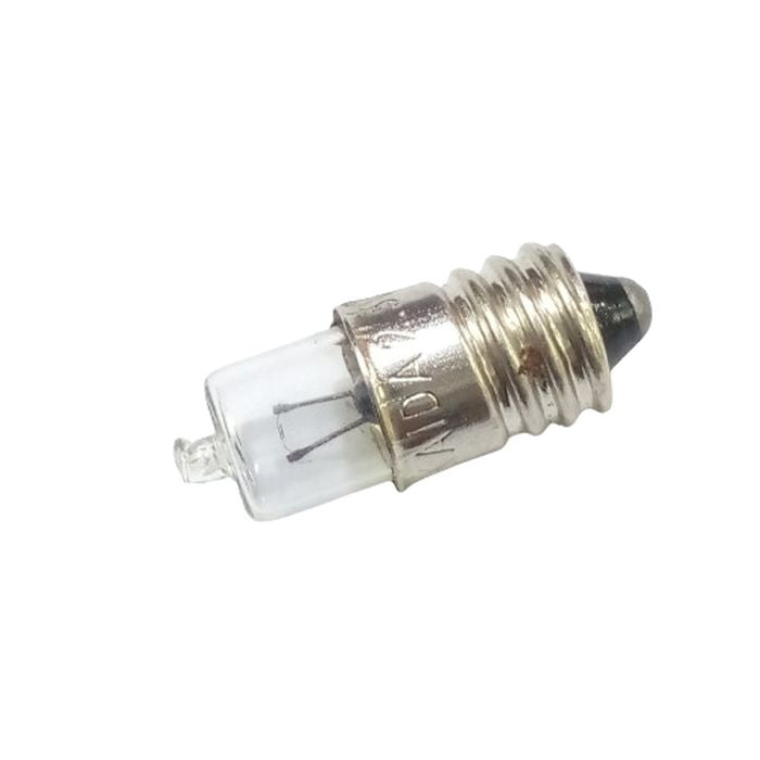 Lahore Only E10 Mini Bulb Miniature Small Light Bulb For Student Experiment Bulbs - clear glass incandescent bulb with a silver-coloured threaded metal base and a single filament visible inside.