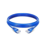 LAN Cable Cat 6 Utp 3m - shown as a coiled blue Ethernet cable with an RJ45 connector at each end.