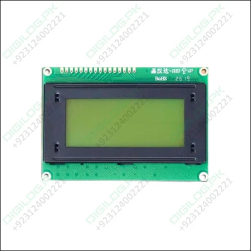 16 x 4 Yellow/green Color Lcd Display Module (jhd539m9)