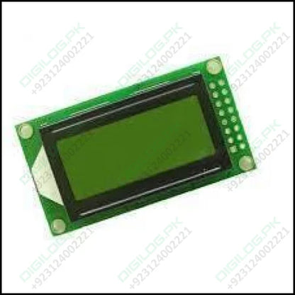 LCD 8x2 Characters Green Backlight