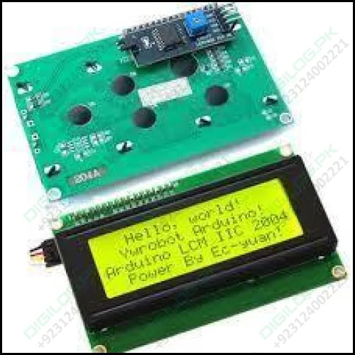 Blue IIC/I2C/TWI Character 16x4 Serial LCD Module Display for Arduino  w/Library