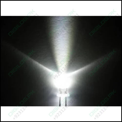 Led 3mm White Water Clear Ultra Bright
