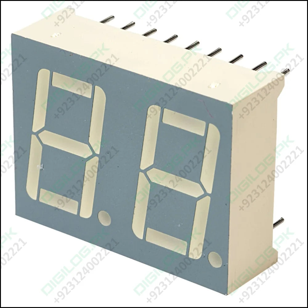 Led 7 Segment 2 Digit Common Cathode Display In Pakistan Digilogpk 5231