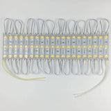 LED Module 5054 3 LED Super Bright Waterproof SMD Light - shown as a string of twenty rectangular white modules connected by white wires.