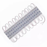 LED Module DC12V Module White Energy-saving Advertising Light LED Module Samsung - shown as a string of twenty white LED modules connected by wires.