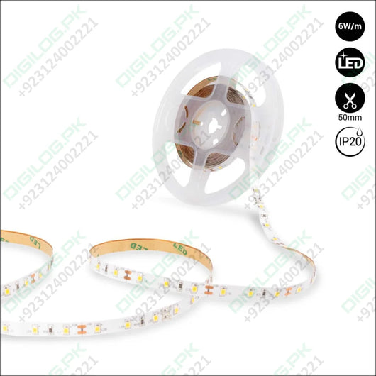 Warm White Color 5v Dc Strip Light Rolls 5 Meter Each