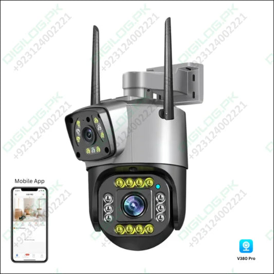 Dual Camera Wireless security camera – 4mp V380 Pro