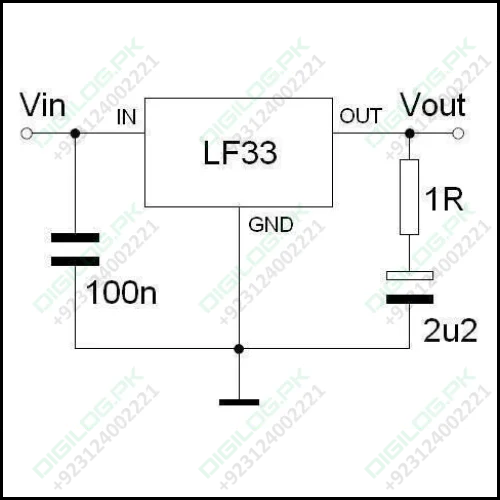 Lf33 3.3v Low Dropout Regulator