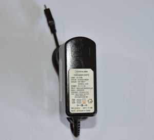 LG 5V 2A Eu Power Supply Micro USB AC Adapter Charger Lot - a black power brick with a fixed cable and a micro USB connector, showing the technical label.