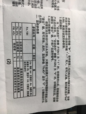 LG-626 Computer Controller Computer Winder Quality Assurance - a close-up of a printed instruction manual page in Chinese detailing monitoring parameters and operation procedures.