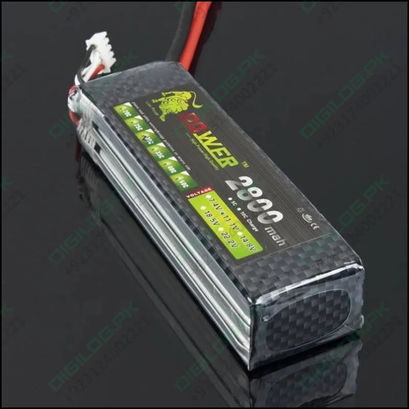 Lion Power 3s Lipo Battery 11.1 v 2800 Mah 35c Max 50c